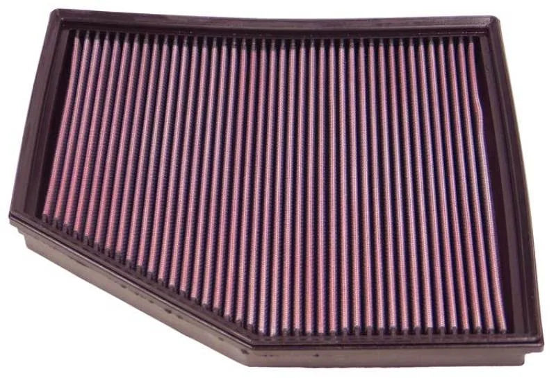 K&N 04 BMW 545i 4.4L V8 Drop In Air Filter - Main Product View
