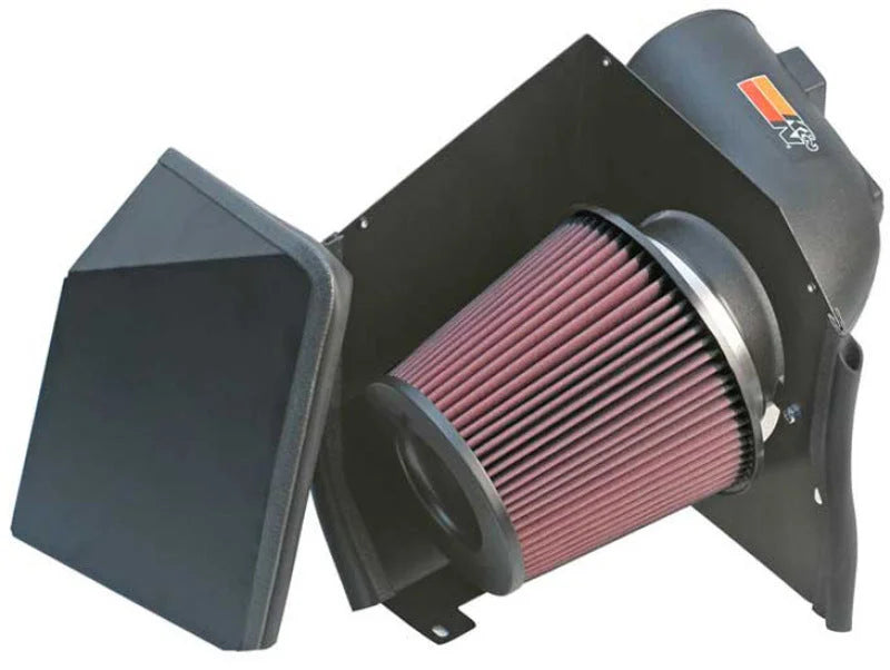 K&N 05-06 GM 2500HD/3500HD V8-6.6L Turbo Diesel Performance Intake Kit - Main Product View