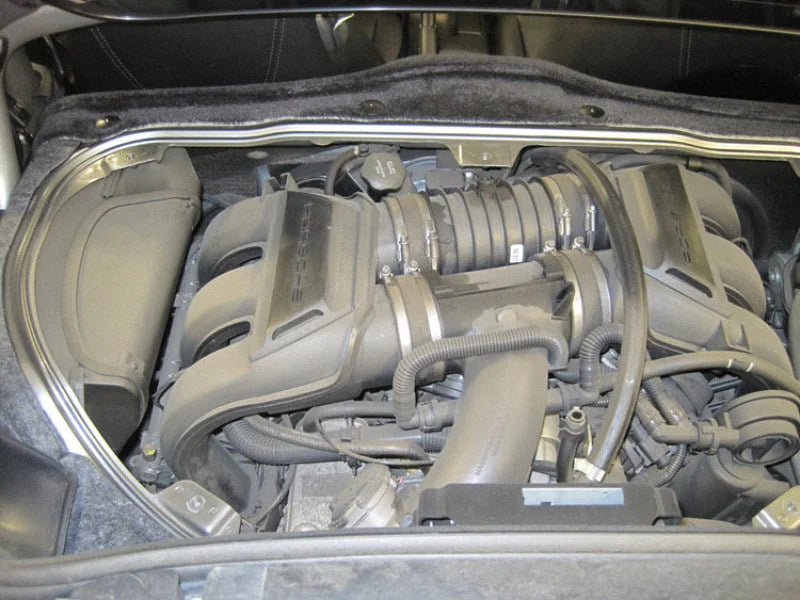 K&N 05-06 Porsche Boxster 2.7L-F6/3.2L-F6 Drop In Air Filter - Side View