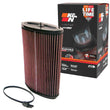 Load image into Gallery viewer, K&amp;N 05-06 Porsche Boxster 2.7L-F6/3.2L-F6 Drop In Air Filter - Installation View