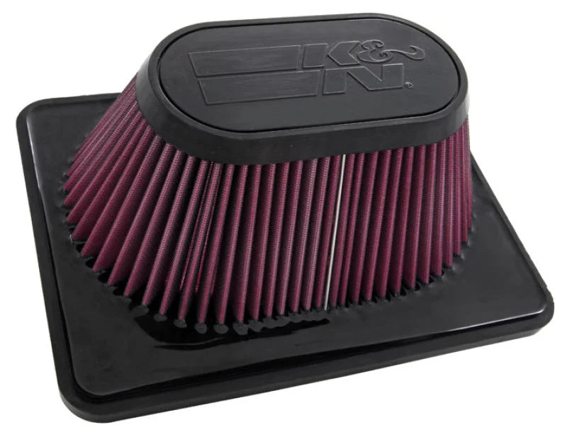 K&N 05-06 Toyota Tundra / Sequoia V8-4.7L Replacement Drop In Air Filter (For P/N 57-9027) - Main Product View