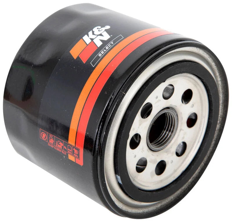 K&N 05-08 Chrysler 300 2.7L V6 / 05-08 Chrysler 300C 5.7L V8 Spin On Oil Filter - Back View