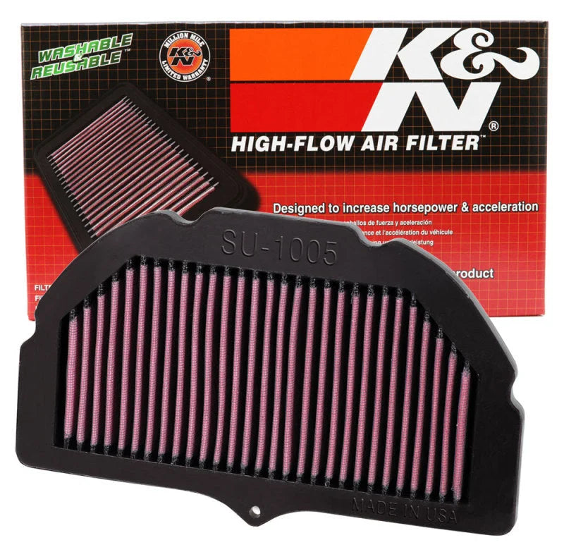 K&N 05-08 Suzuki GSXR 1000 Replacement Air Filter - Main Product View
