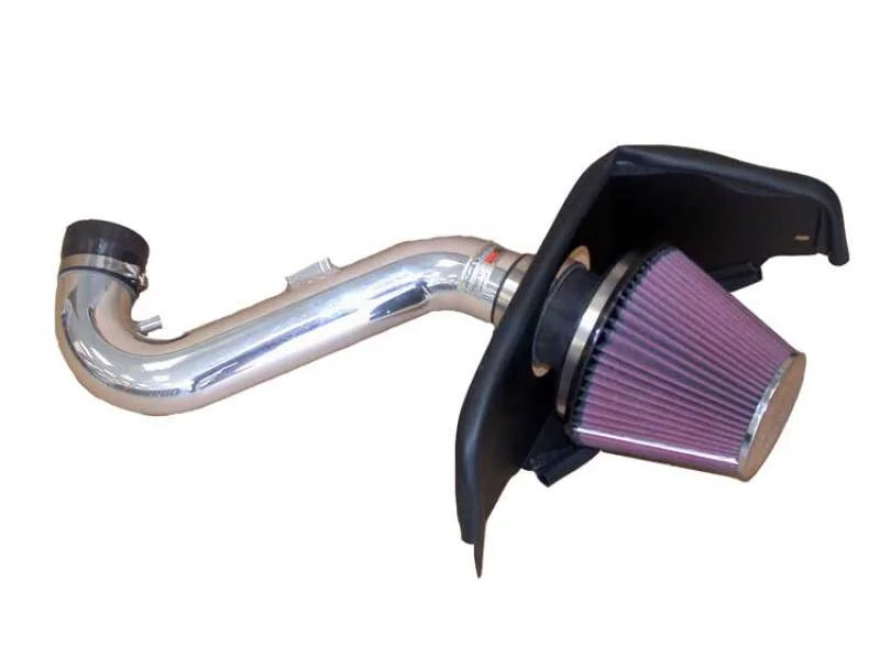 K&N 05-09 Ford Mustang V6 4.0L  Polished Typhoon Short Ram Intake - Main Product View