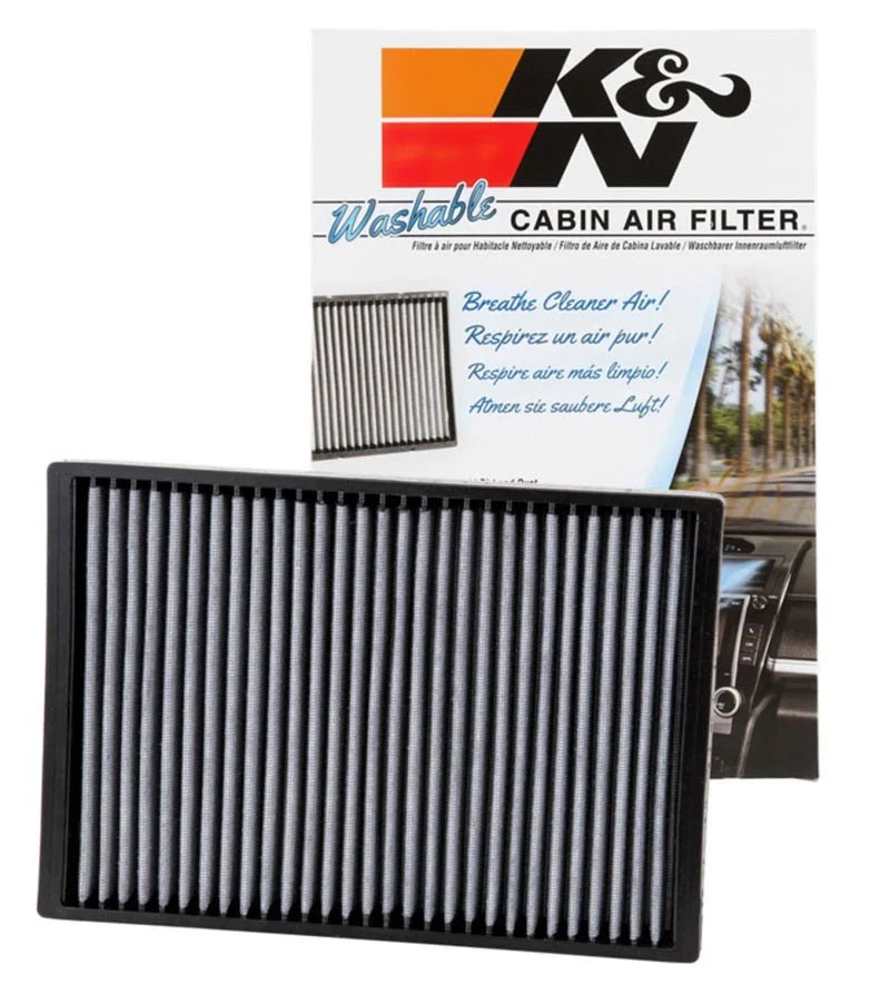 K&N 05-10 Chrysler 300 3.5L Cabin Air Filter - Back View