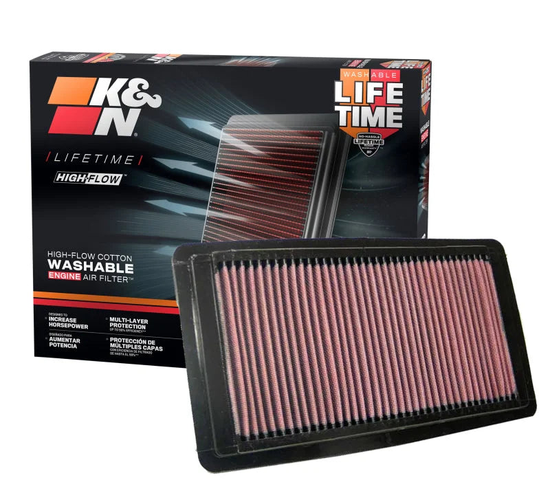 K&N 05-10 Honda Odyssey / 09-10 Pilot V6-3.5L Drop In Air Filter - Additional View 10
