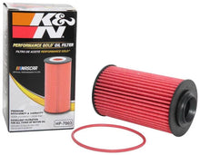 Load image into Gallery viewer, K&amp;N 05-10 Saab 9-3 2.8L / 10-11 Camaro 3.6L V6 / 04-11 Cadillac CTS / STS / SRX 2.8L / 3.0L / 3.6L V - Back View