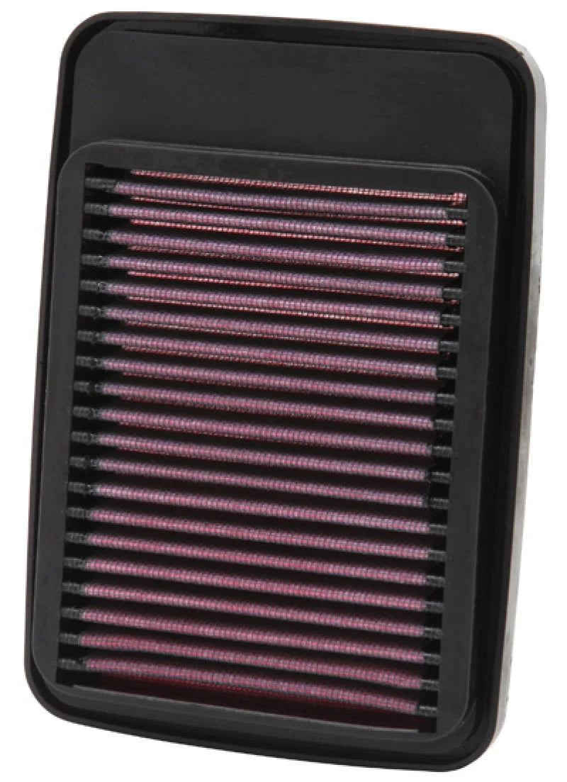 K&N 05-10 Suzuki GSF650 / 06 GSF1200 / 07-10 GSF1250 / 08-09 GSX650F Replacement Air Filter - Side View