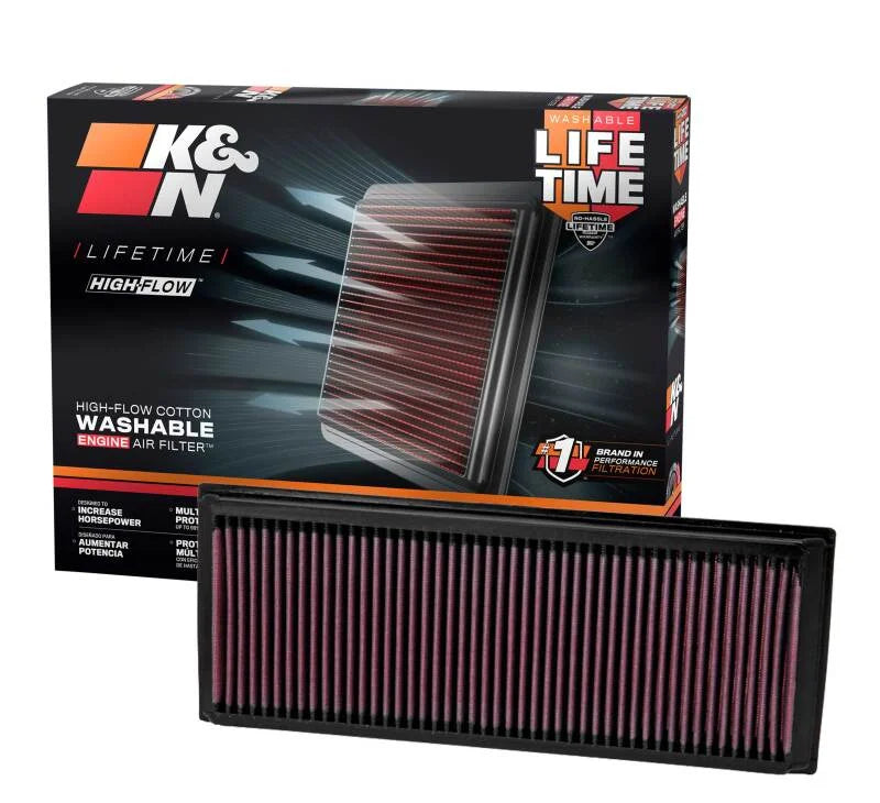K&N 05-10 VW Jetta/Passat / 07-10 Tiguan / 09-10 GTi / 06-09 EOS Drop In Air Filter - Additional View 13