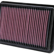 Load image into Gallery viewer, K&amp;N 05-11 Nissan Navara 2.5L L4 10.5in OS Length/7.438in OS Width/1.438in H Replacement Air Filter