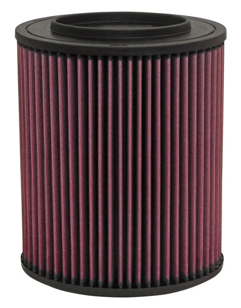 K&N 05-12 Alfa Romeo 159 / 05-10 Brera / 06-11 Spider / 09-11 GT Oval Replacement Air Filter - Side View