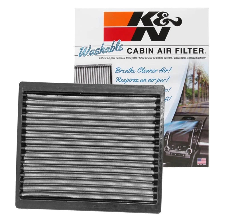 K&N 05-14 Ford Mustang Air Filter - Back View