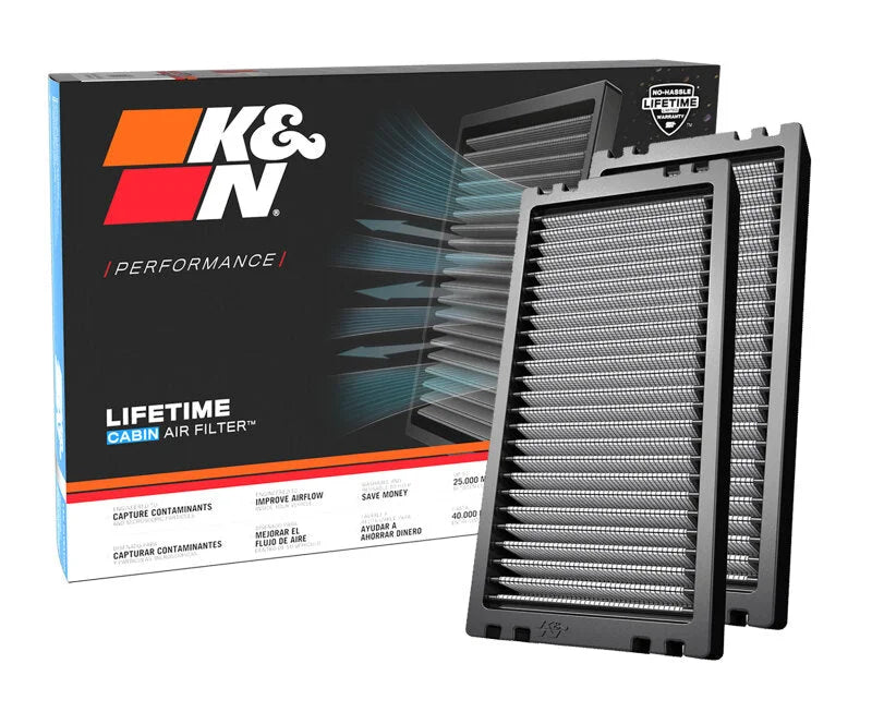 K&N 05-15 Nissan Frontier, Mid-size Pickups & SUVs Cabin Air Filter - 2 per Box - Additional View 13