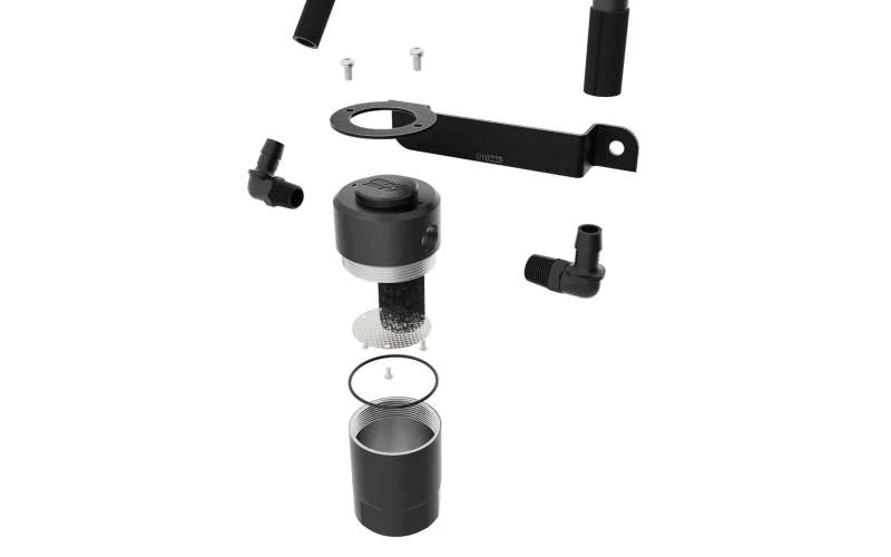 K&N 05-21 Dodge Charger 5.7L (Gas) Catch Can Oil Separator - Installation View