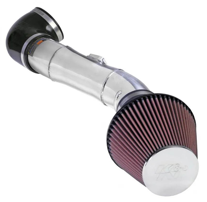 K&N 05 Ford Mustang GT V8-4.6L Polished Typhoon Short Ram Intake - Main Product View
