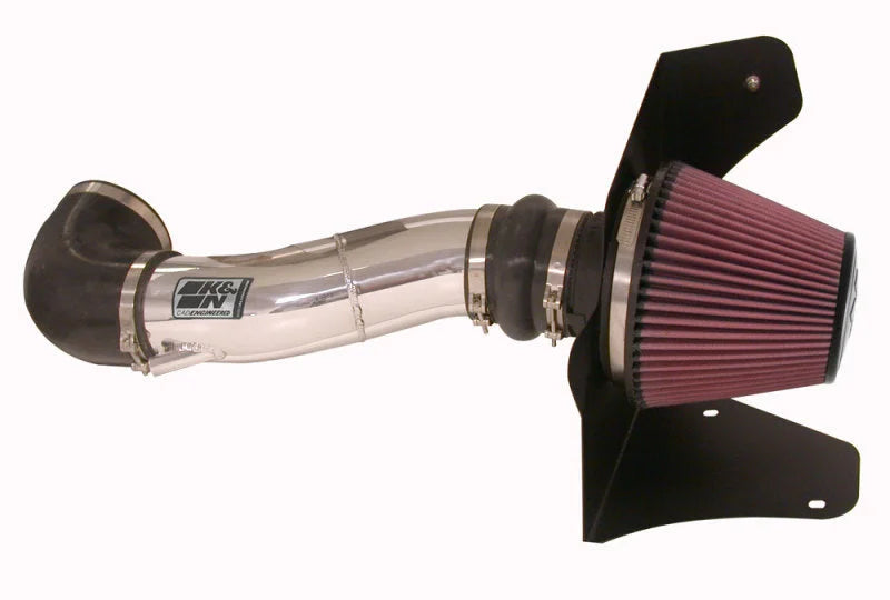K&N 05 Pontiac GTO 6.0L Polished Typhoon Short Ram Intake - Main Product View