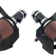 Load image into Gallery viewer, K&amp;N 06-07 BMW M5 5.0L Flat Black Typhoon Short Ram Intake - Main Product View