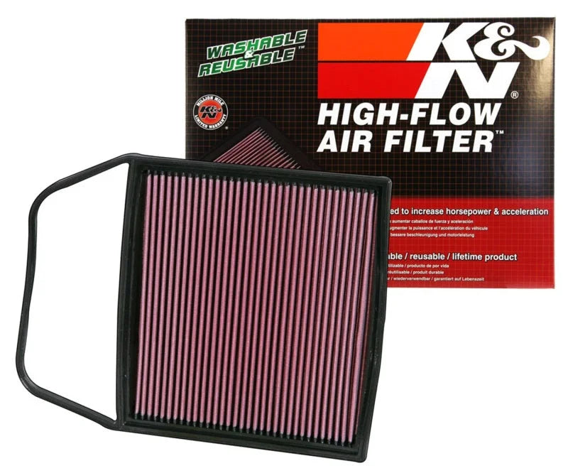 K&N 06-09 BMW 135/335/535 Drop In Air Filter - Additional View 12