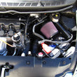 Load image into Gallery viewer, K&amp;N 06-09 Civic 1.8L Silver Typhoon Short Ram Intake - Side View