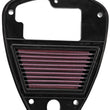 Load image into Gallery viewer, K&amp;N 06-11 Kawasaki VN900 Vulcan Classic/ 06-10 Vulcan 900 / 07-11 VN900 Vulcan Custom Rep Air Filter - Side View