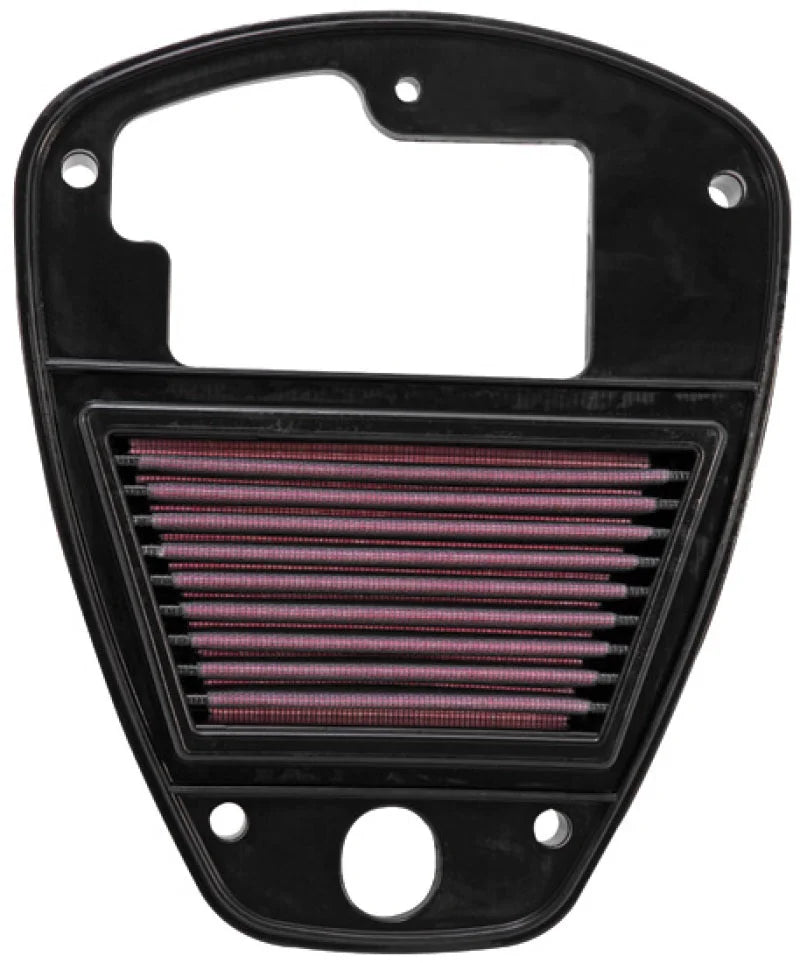 K&N 06-11 Kawasaki VN900 Vulcan Classic/ 06-10 Vulcan 900 / 07-11 VN900 Vulcan Custom Rep Air Filter - Side View