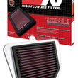 Load image into Gallery viewer, K&amp;N 06-11 Yamaha FZ1/FZ8 Replacement Air Filter - Side View