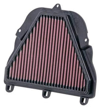 Load image into Gallery viewer, K&amp;N 06-12 Triumph Daytona 675/675 SE/675R/Street Triple/Street Triple R Replacement Air Filter - Main Product View