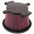 Load image into Gallery viewer, K&amp;N 06 Chevrolet Duramax 6.6L-V8 DSL Drop In Air Filter - Back View