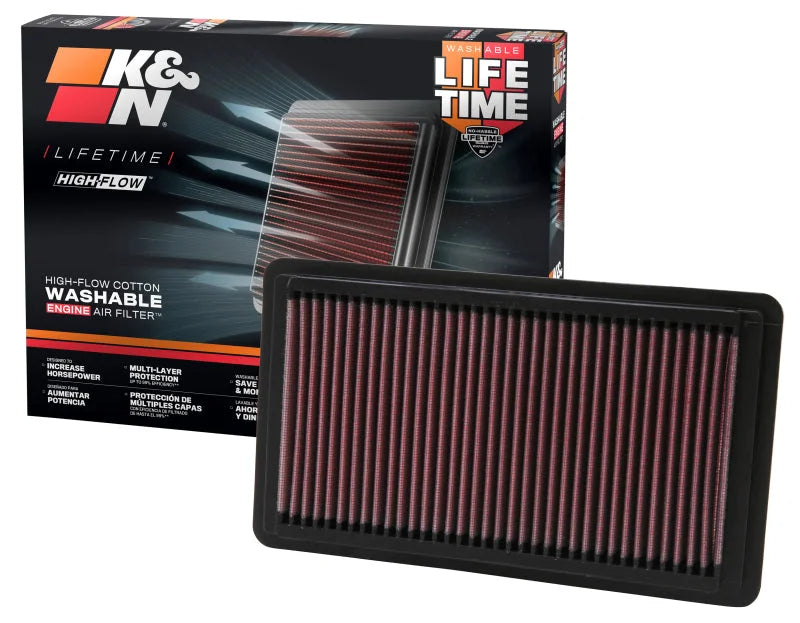 K&N 06+ Civic Si Drop In Air Filter - Additional View 9