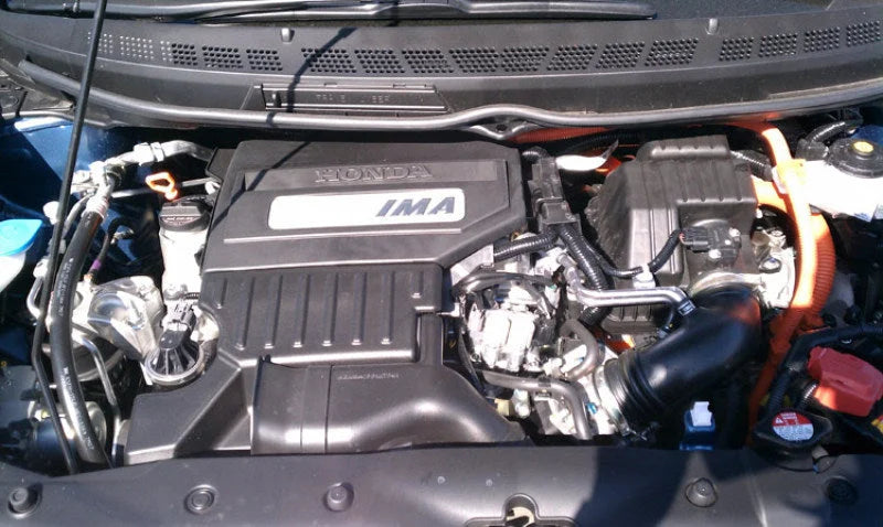 K&N 06 Honda Civic Hybrid 1.3L-L4 Drop In Air Filter - Side View