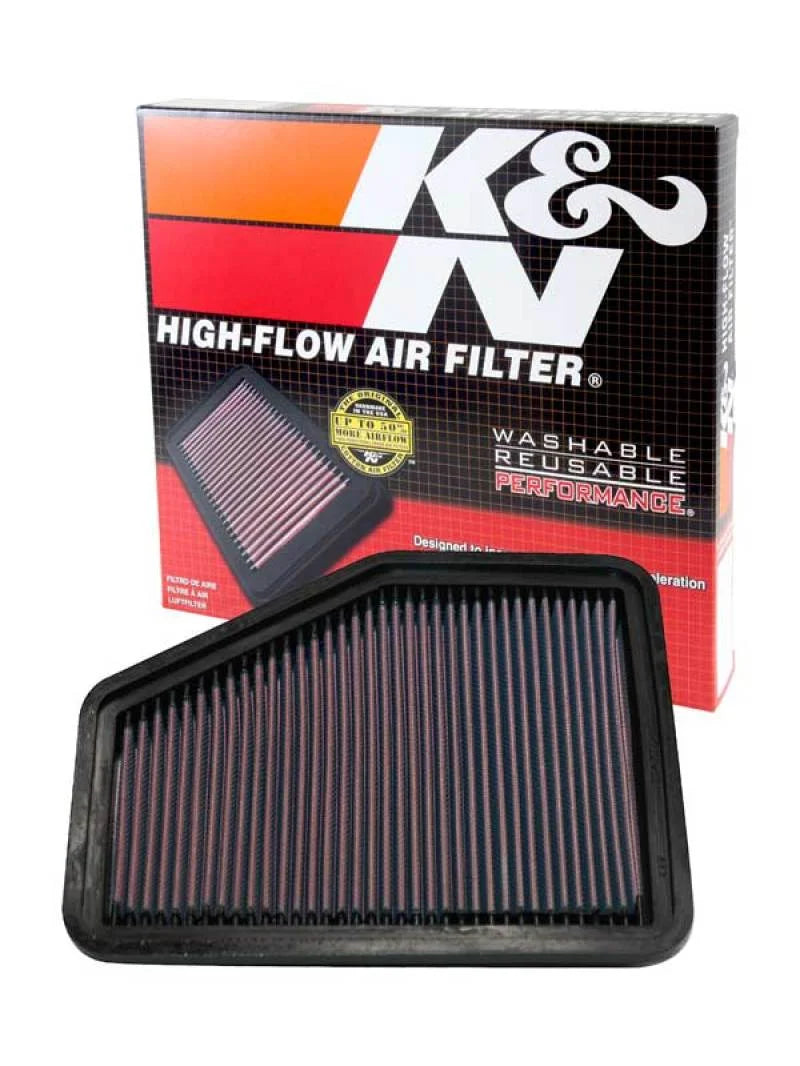 K&N 06 Lexus GS300 / 01-05 GS430 / 01-09 SC430 Drop In Air Filter - Additional View 9