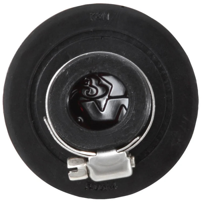 K&N 0.625 inch ID 2 inch OD 1.5 inch H Clamp On Crankcase Vent Filter - Back View