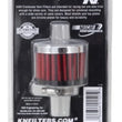 Load image into Gallery viewer, K&amp;N 0.625 inch ID 2 inch OD 1.5 inch H Clamp On Crankcase Vent Filter - Additional View 7