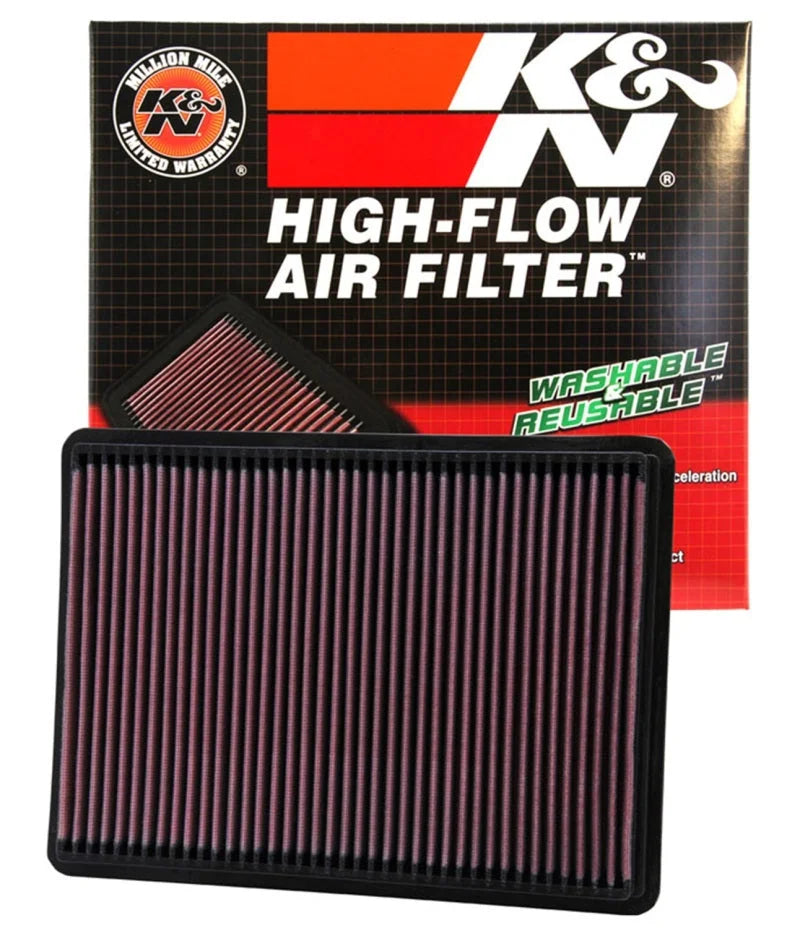 K&N 07-07 Jeep Liberty / 05-10 Grand Cherokee/Commander Drop In Air Filter - Additional View 8