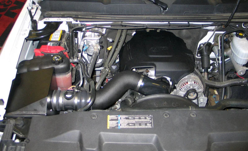 K&N 07-08 Chevrolet Silverado/GMC Sierra HD 6.0L V8 Performance Intake - Side View