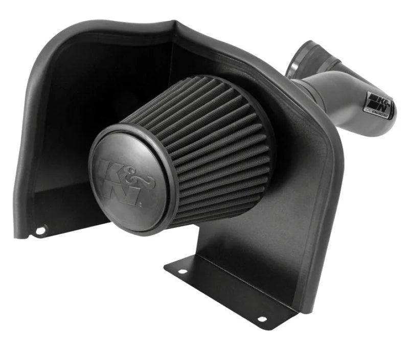 K&N 07-08 Chevy Silverado 1500 4.8L/5.3L V8 / 07-08 GMC Yukon 4.8L/5.3L V8 Black Perf Intake Kit - Additional View 9
