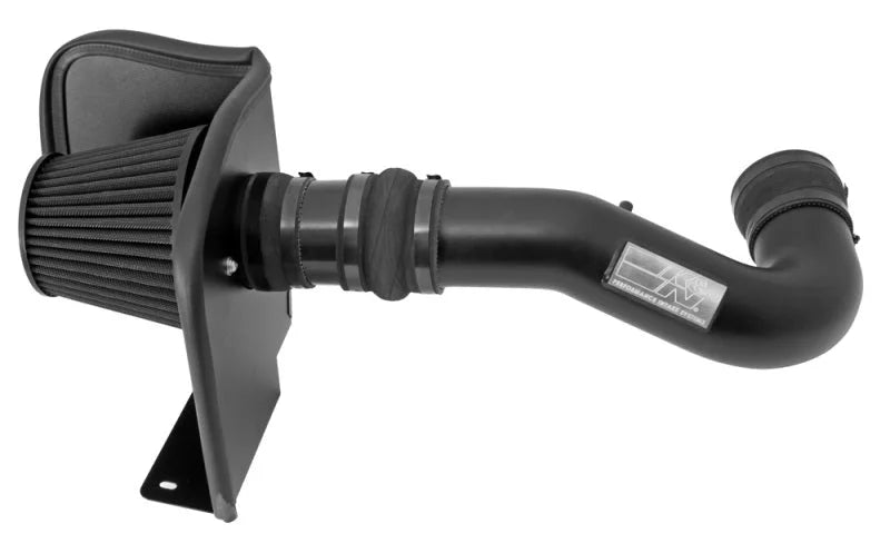 K&N 07-08 Chevy Silverado 1500 4.8L/5.3L V8 / 07-08 GMC Yukon 4.8L/5.3L V8 Black Perf Intake Kit - Additional View 11