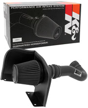 Load image into Gallery viewer, K&amp;N 07-08 Chevy Silverado 1500 4.8L/5.3L V8 / 07-08 GMC Yukon 4.8L/5.3L V8 Black Perf Intake Kit - Additional View 12