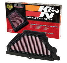 Load image into Gallery viewer, K&amp;N 07-08 Kawasaki ZX6R Ninja Air Filter - Main Product View