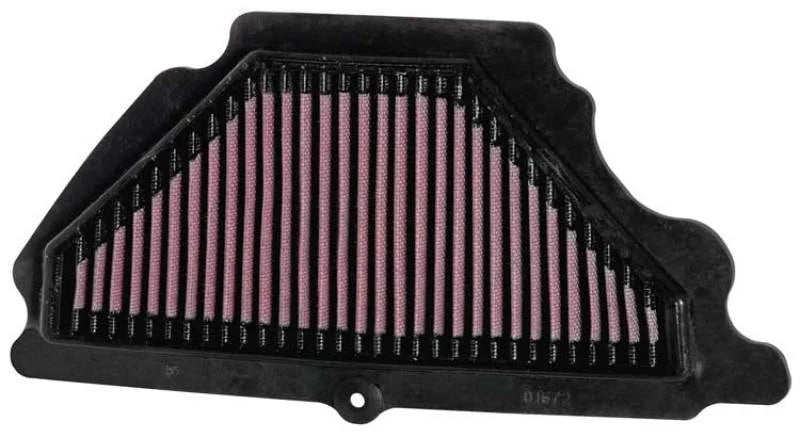K&N 07-08 Kawasaki ZX6R Ninja Air Filter - Side View
