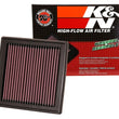 Load image into Gallery viewer, K&amp;N 07-09 350z/370z/G35/G37 Drop In Air Filter - Back View