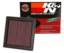 Load image into Gallery viewer, K&amp;N 07-09 350z/370z/G35/G37 Drop In Air Filter - Back View