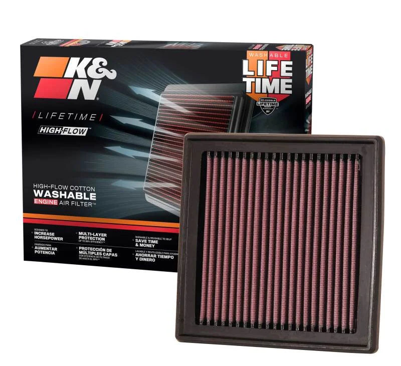 K&N 07-09 350z/370z/G35/G37 Drop In Air Filter - Additional View 10