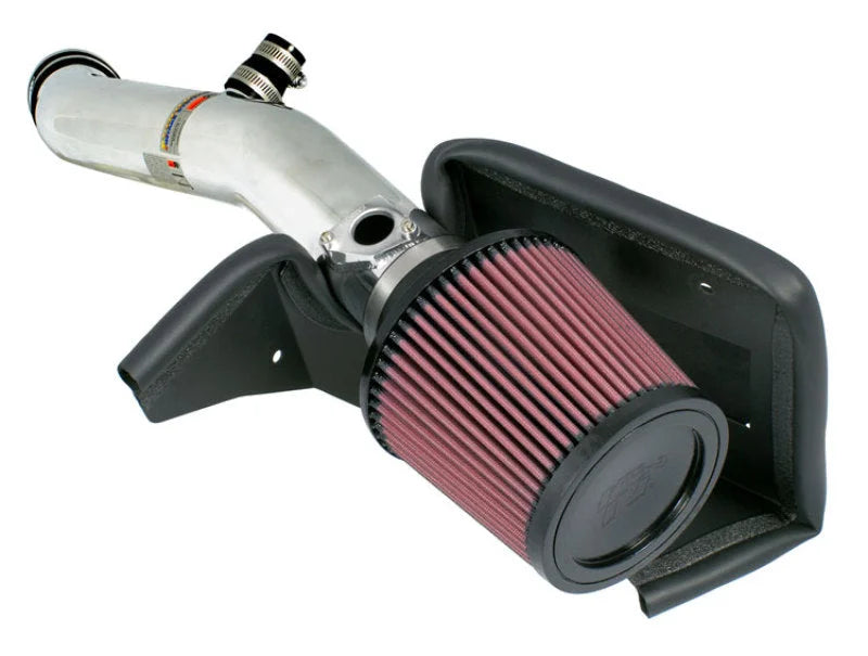 K&N 07-09 Lexus GS35 V6-3.5L Polished Typhoon Intake - Main Product View