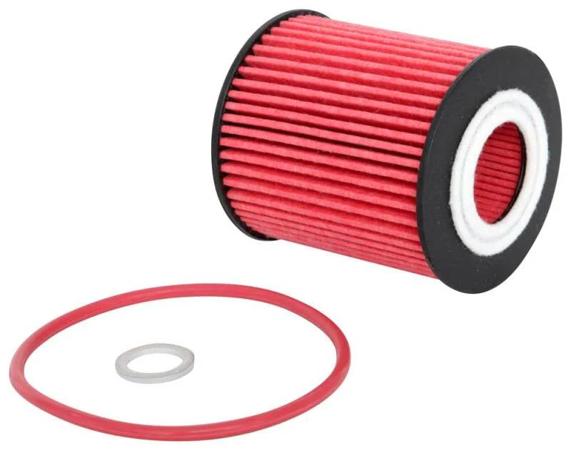 K&N 07-09 Mazdaspeed3 Performance Gold Oil Filter (OEM style cartridge filter) - Main Product View