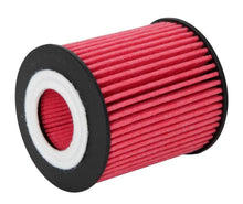 Load image into Gallery viewer, K&amp;N 07-09 Mazdaspeed3 Performance Gold Oil Filter (OEM style cartridge filter) - Side View