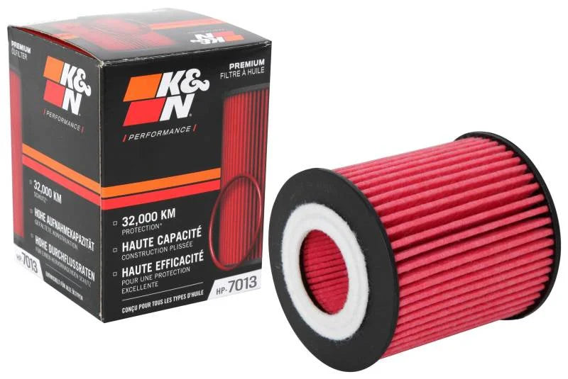 K&N 07-09 Mazdaspeed3 Performance Gold Oil Filter (OEM style cartridge filter) - Additional View 6