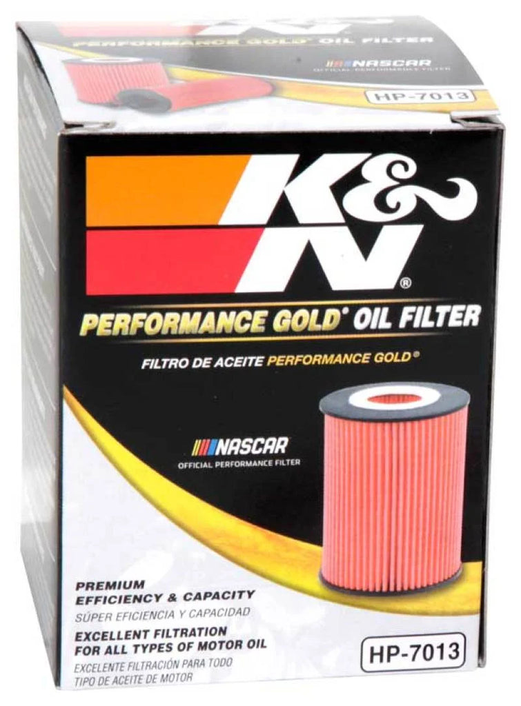 K&N 07-09 Mazdaspeed3 Performance Gold Oil Filter (OEM style cartridge filter) - Additional View 8