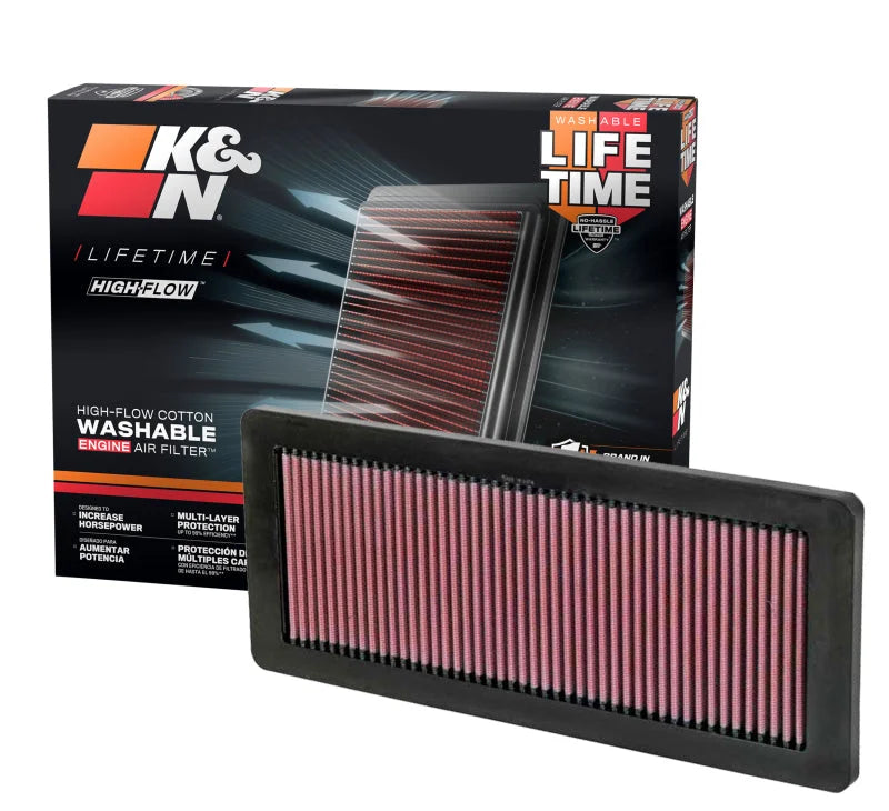 K&N 07-09+ Mini Cooper S R56 Drop In Air Filter - Additional View 7