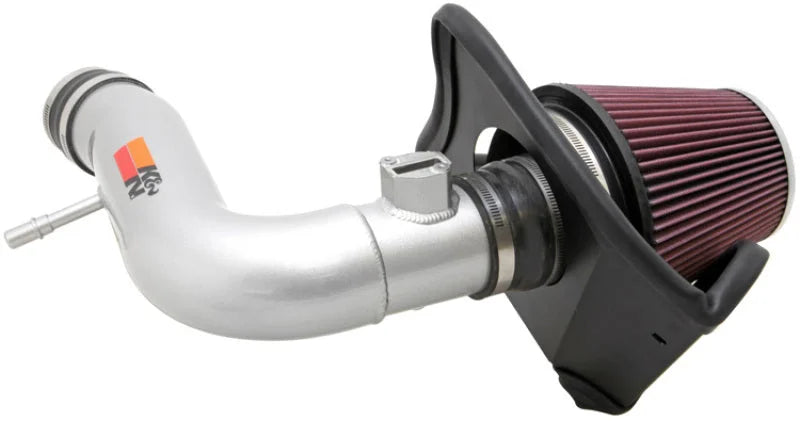 K&N 07-10 Ford Edge 3.5L V6 Silver High Flow Performance Kit - Main Product View